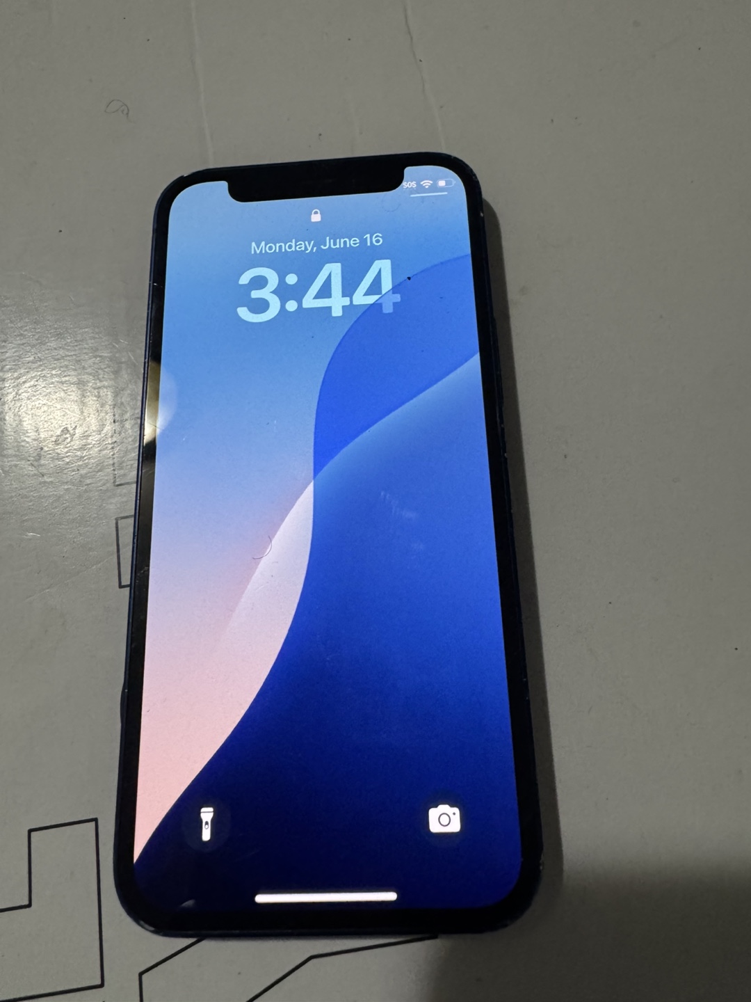 Blue iPhone 12