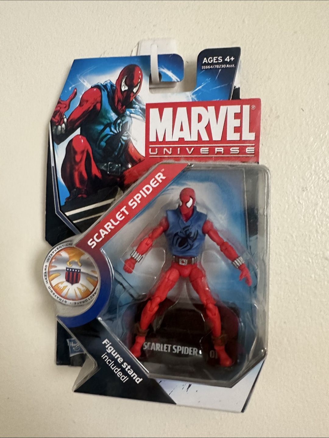 Marvel Universe Scarlet Spider Action Figure, Ages 4+