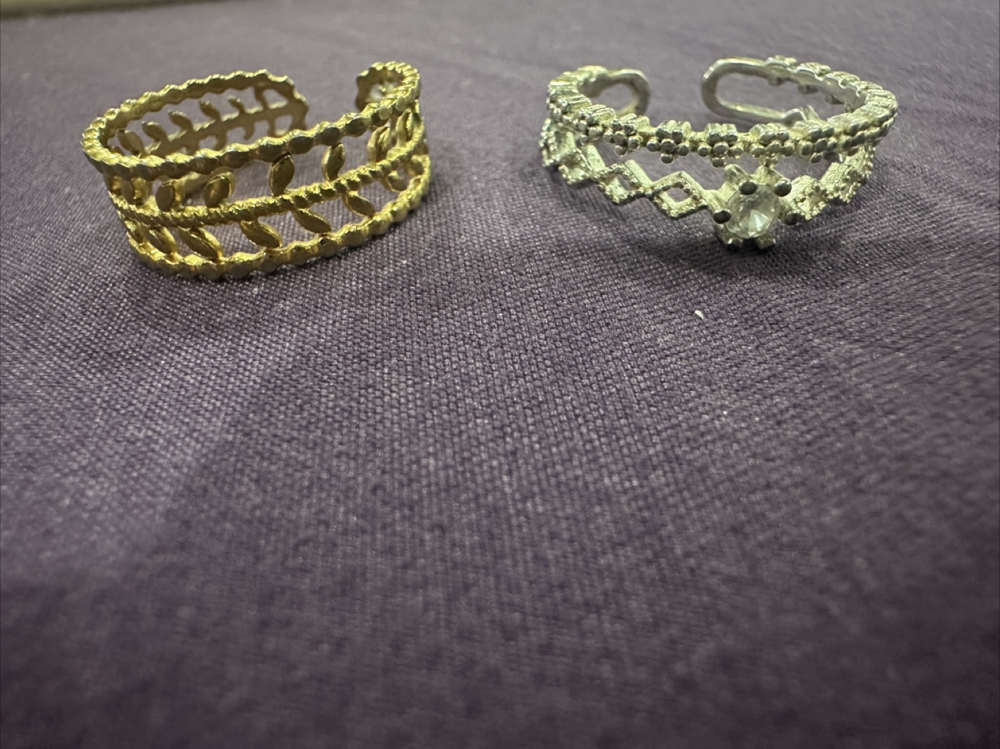 Adjustable Rings - Gold & Silver - photo 2