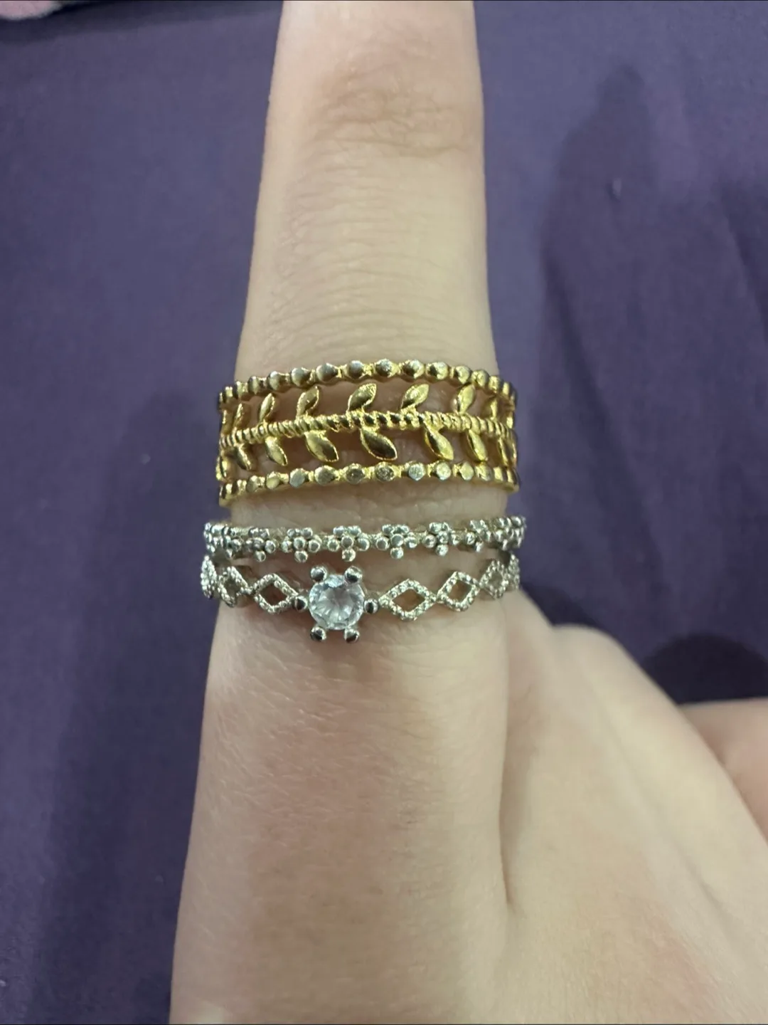 Adjustable Rings - Gold & Silver thumbnail