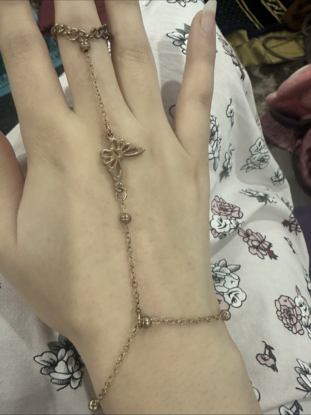 Butterfly Ring Bracelet - photo 2