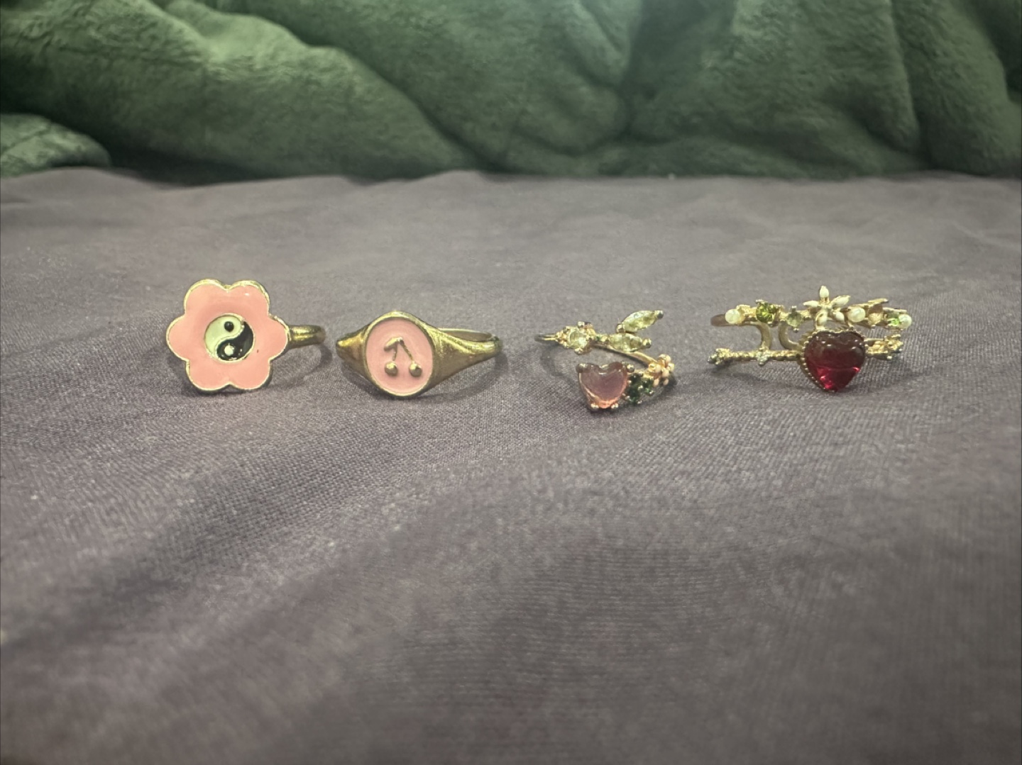 Assorted Rings - Cherry, Hearts