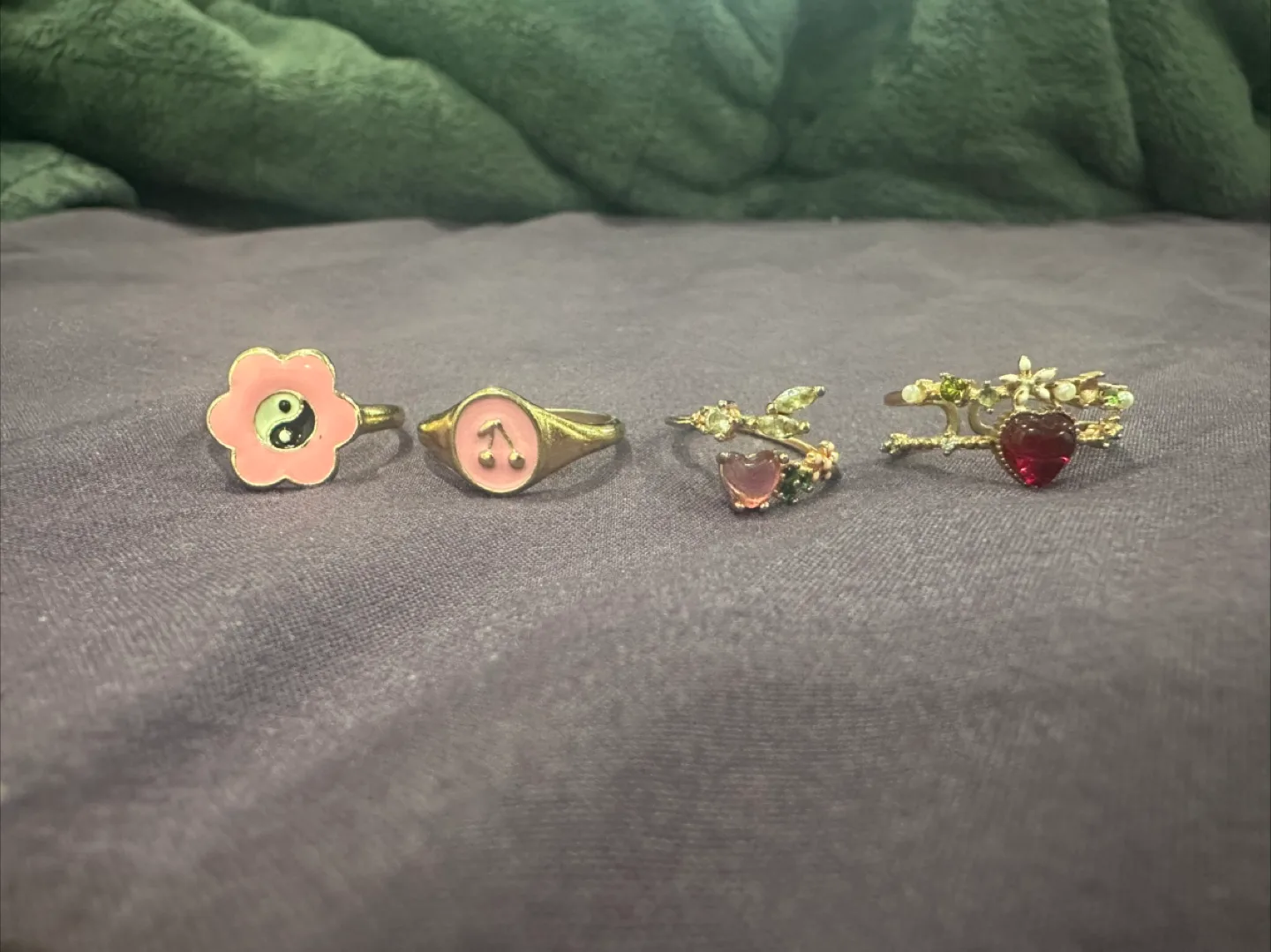 Assorted Rings - Cherry, Hearts thumbnail