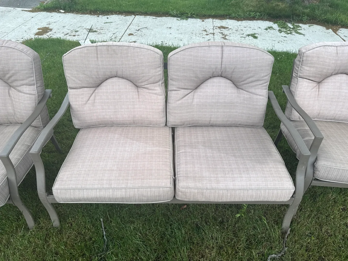 Outdoor Patio Furniture Set - Chairs & Loveseat image indicator(3)
