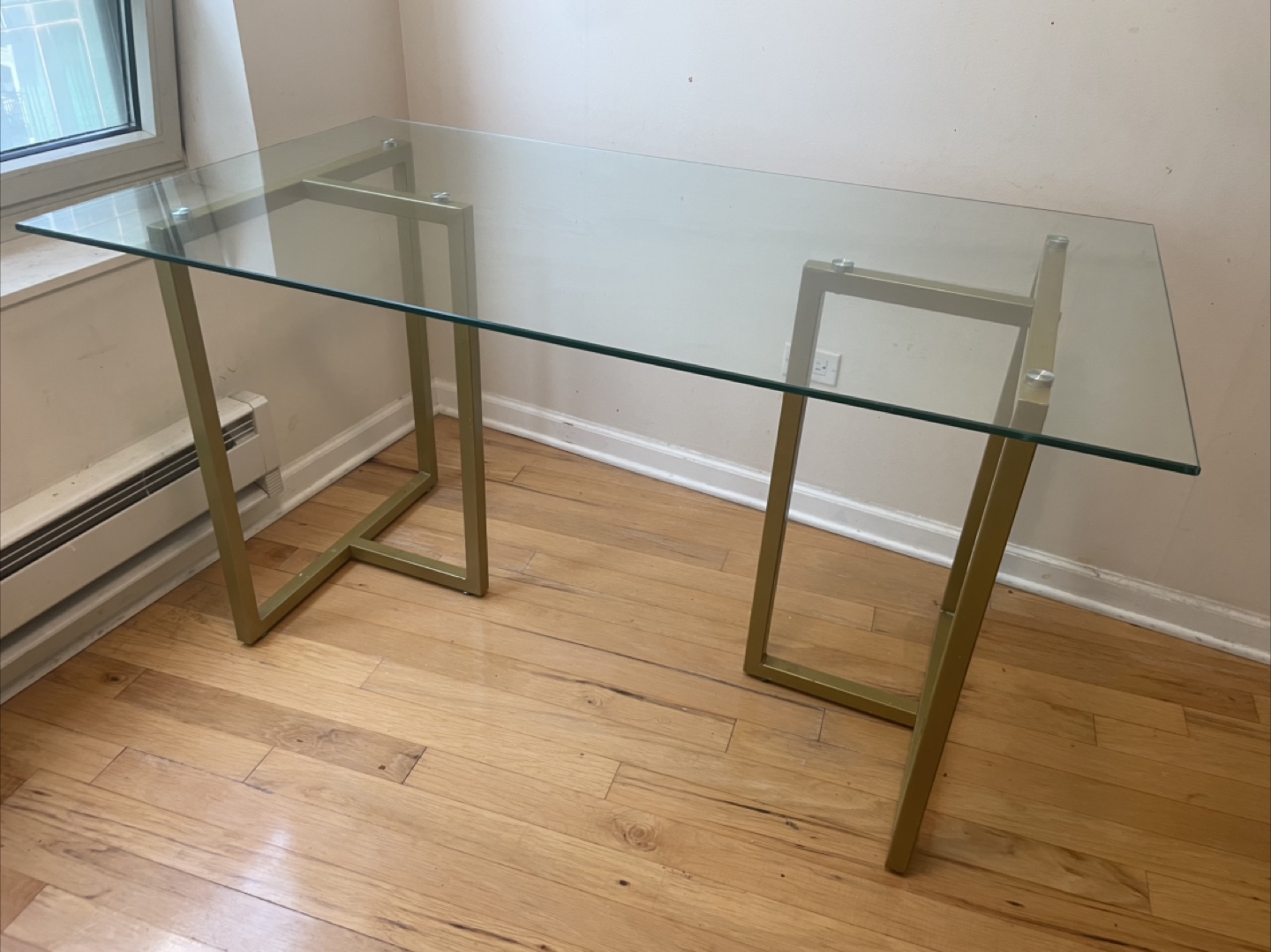 Glass Top Dining/Office Table - photo 4