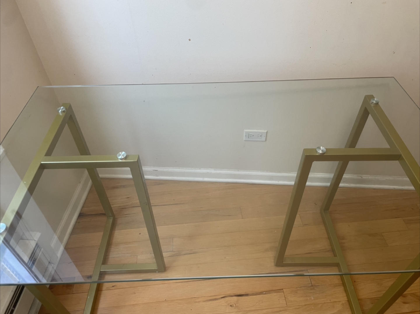 Glass Top Dining/Office Table