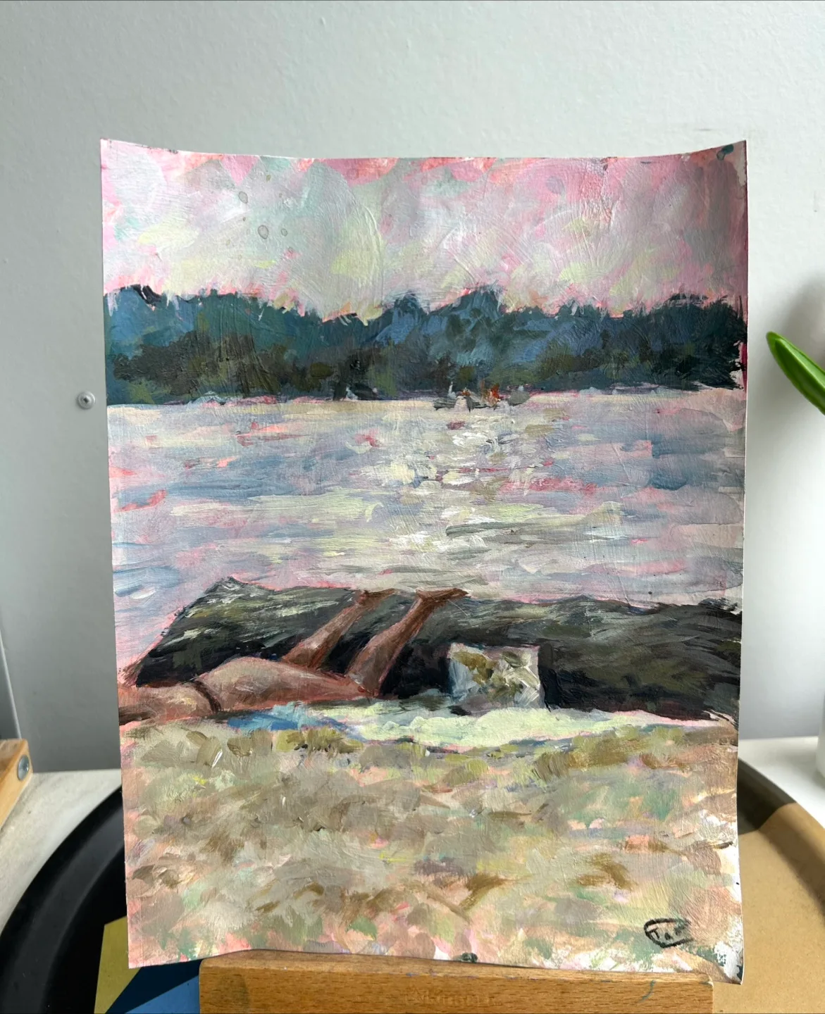 “Sun-kissed” Original Acrylic Painting image indicator(5)