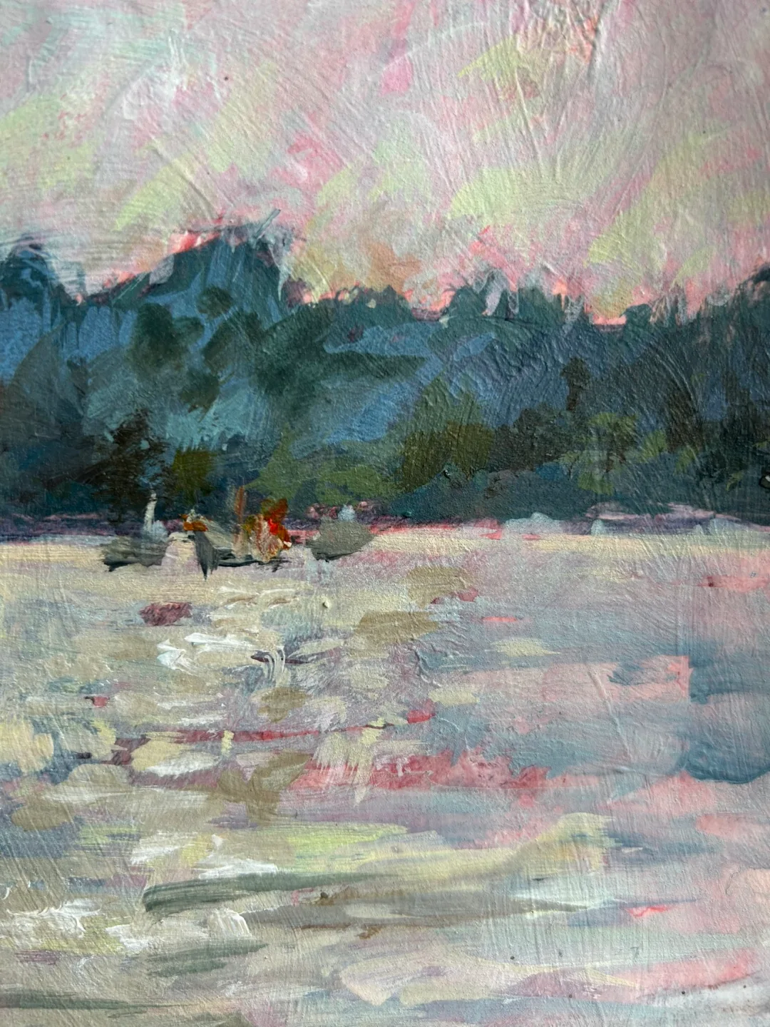 “Sun-kissed” Original Acrylic Painting image indicator(2)