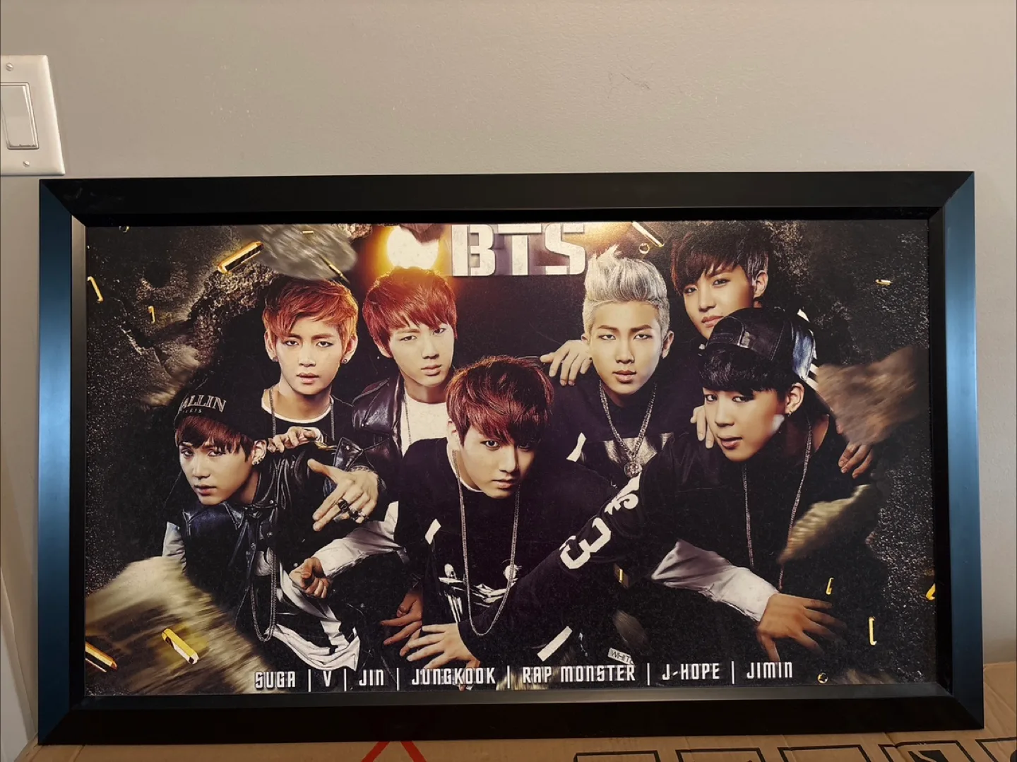 Framed BTS Poster thumbnail