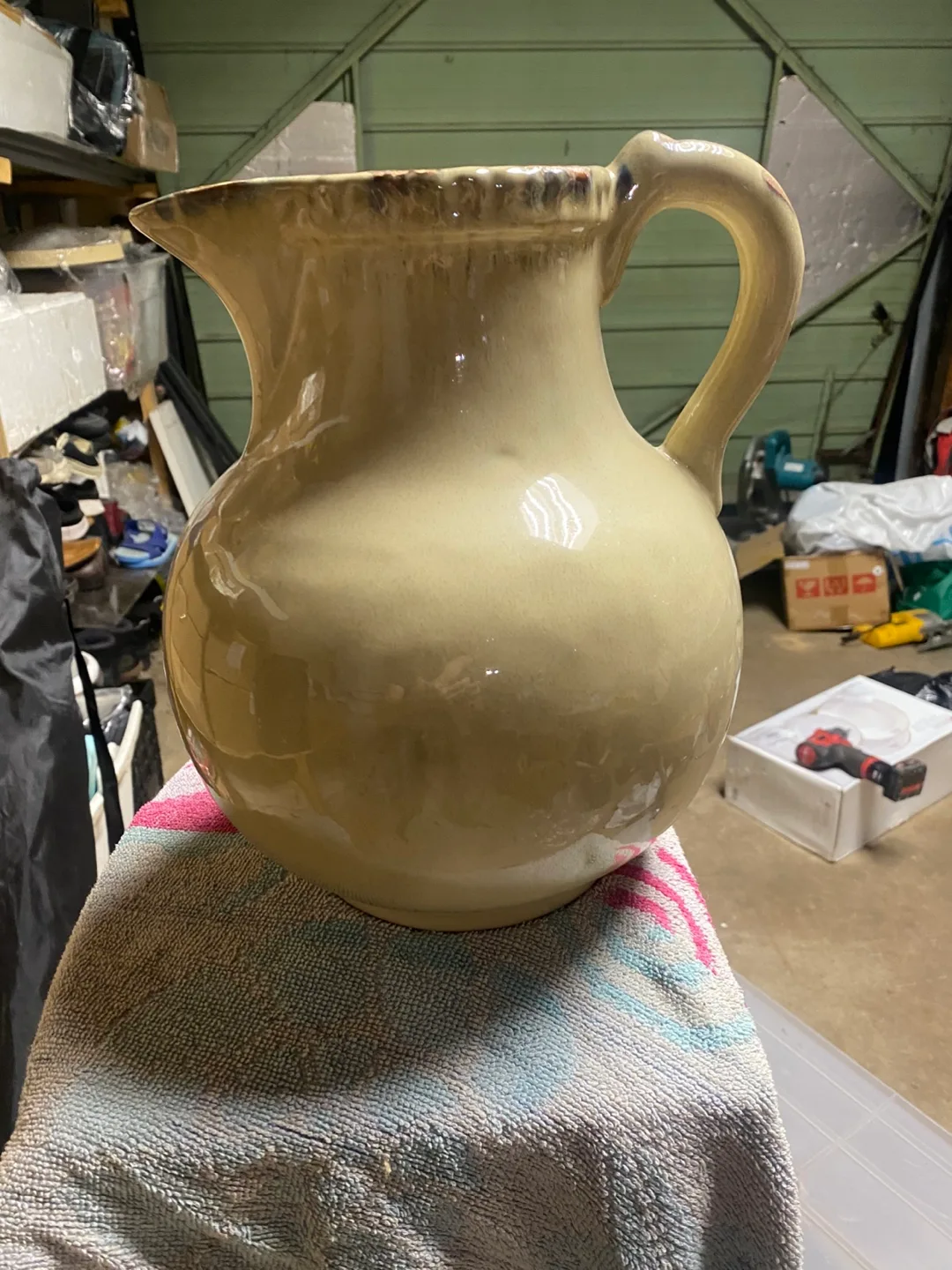 Vintage Pottery Pitcher thumbnail