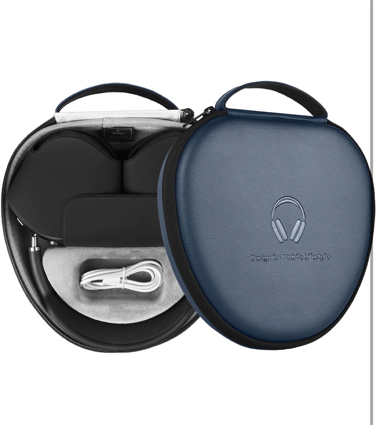WIWU Ultra Thin Smart Case for AirPods Max - Black