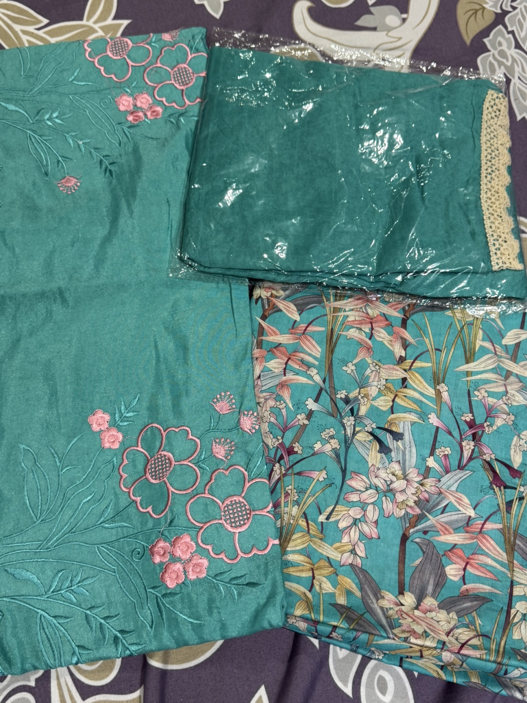 Unstitched Punjabi suit - photo 2