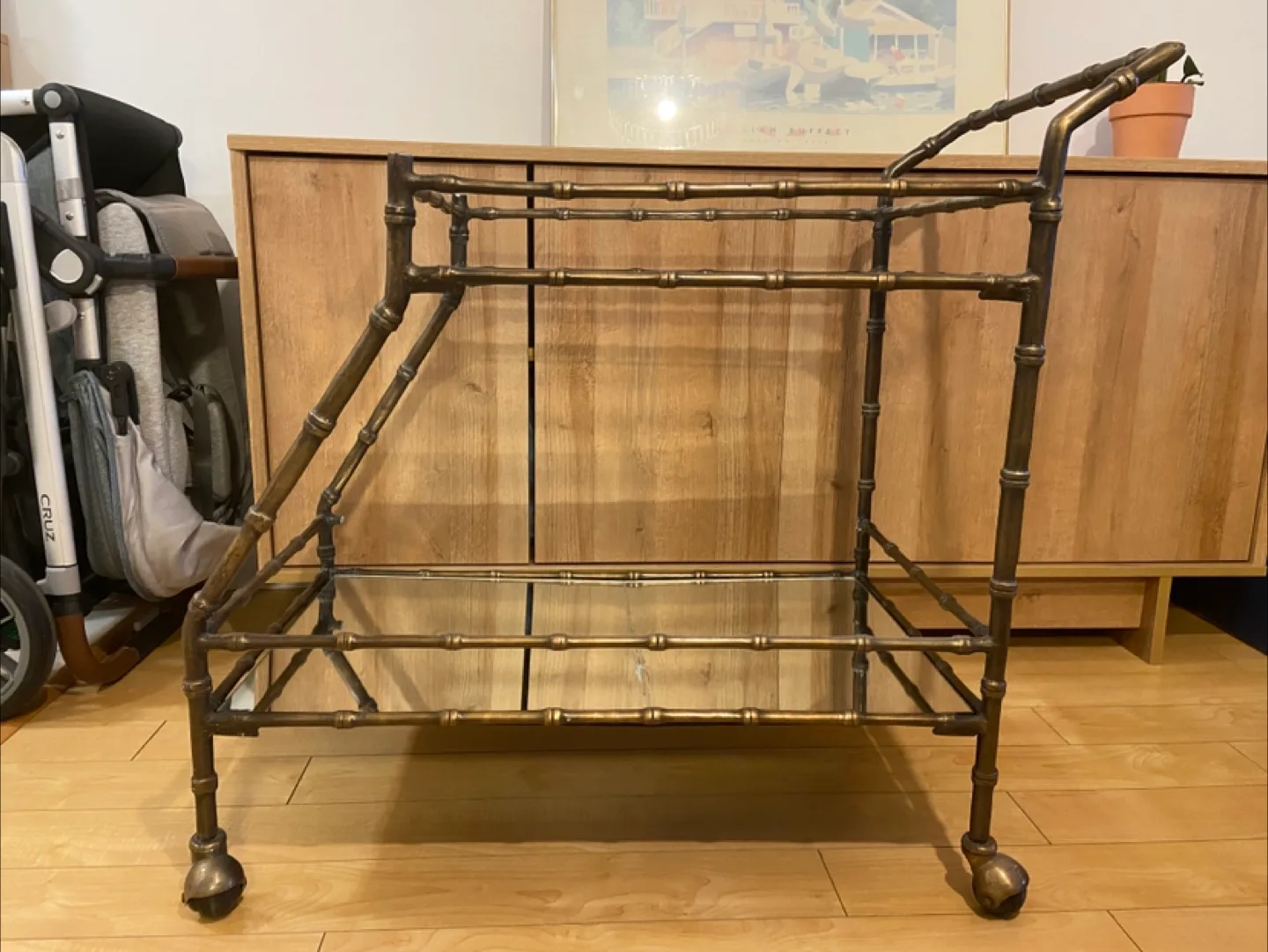 Vintage Style Bar Cart thumbnail