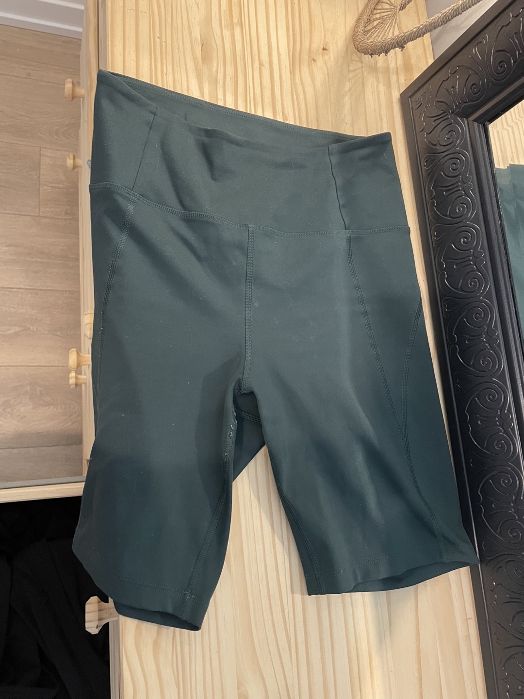 Girlfriend Collective Biker Shorts - Dark Green