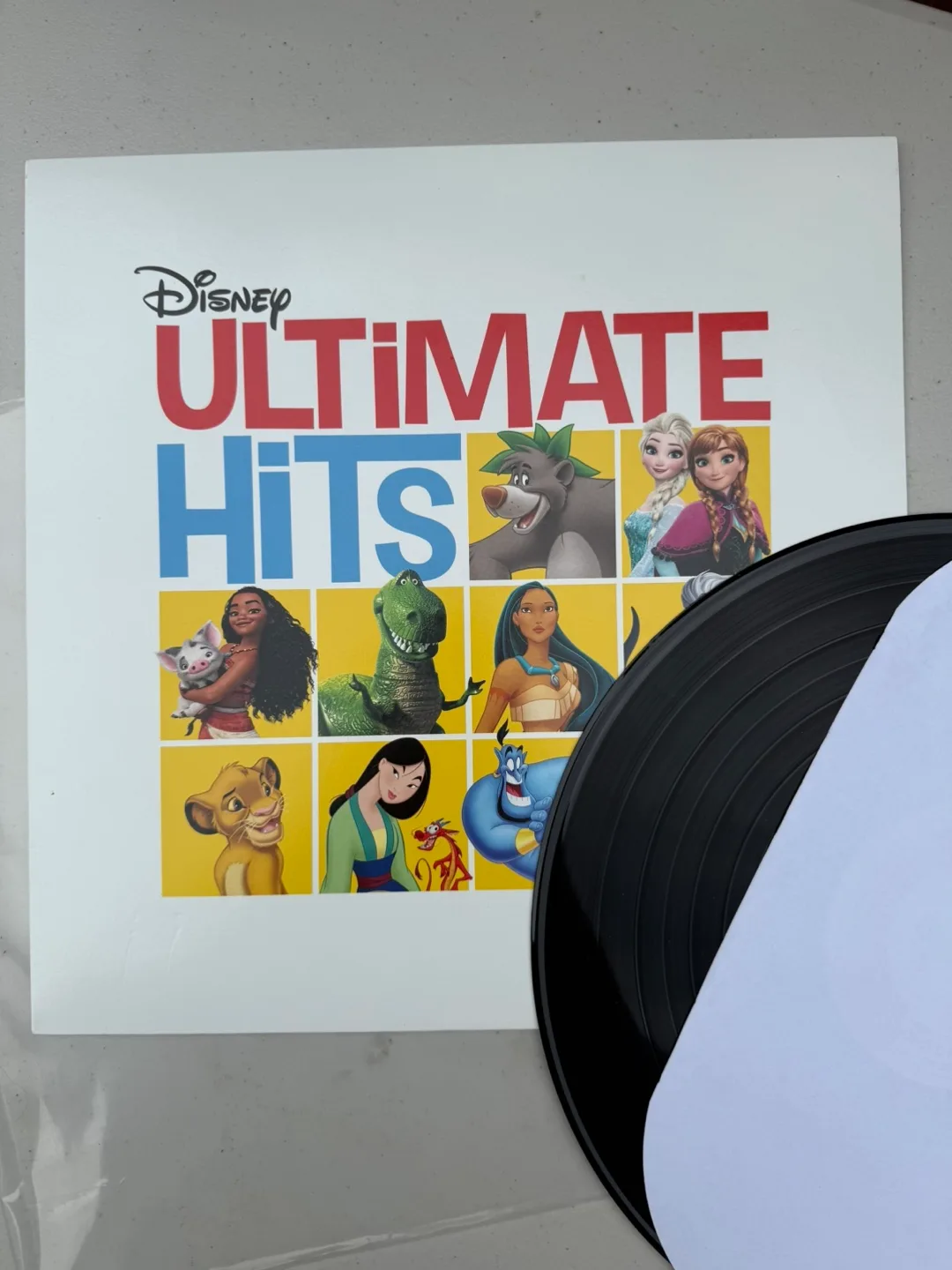 Disney Ultimate Hits Vinyl Record