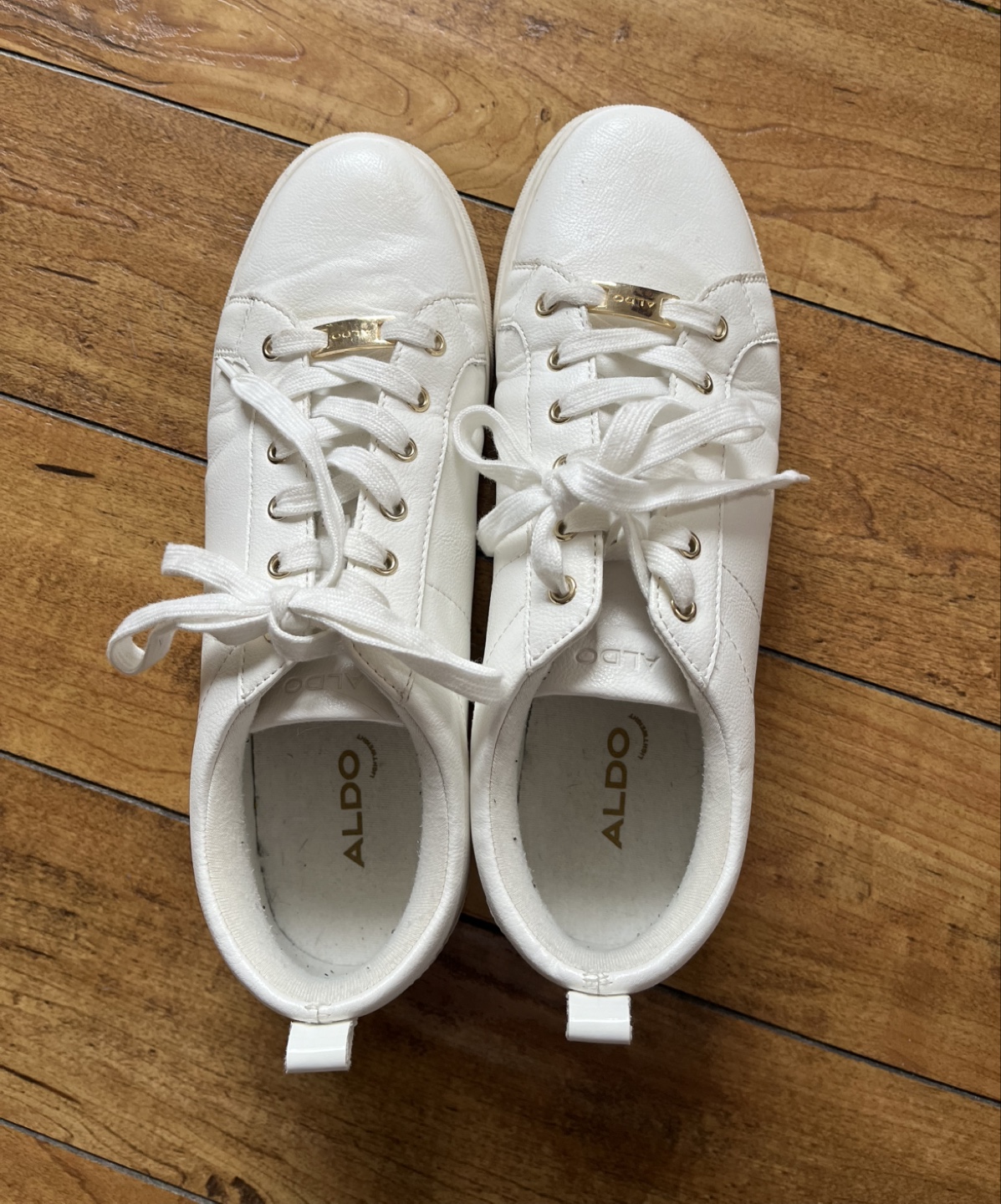 Aldo White Sneakers, Dilathielle pillow walk - photo 2