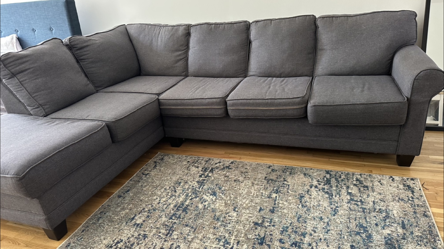 Gray Sectional Sofa