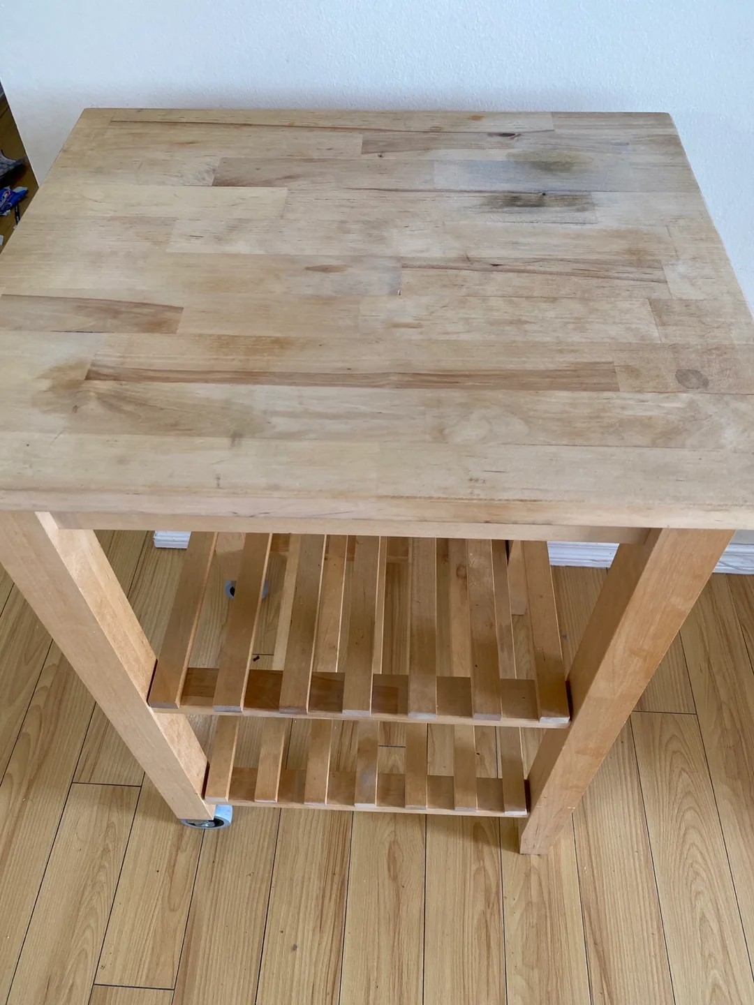 Wooden Kitchen Cart image indicator(3)