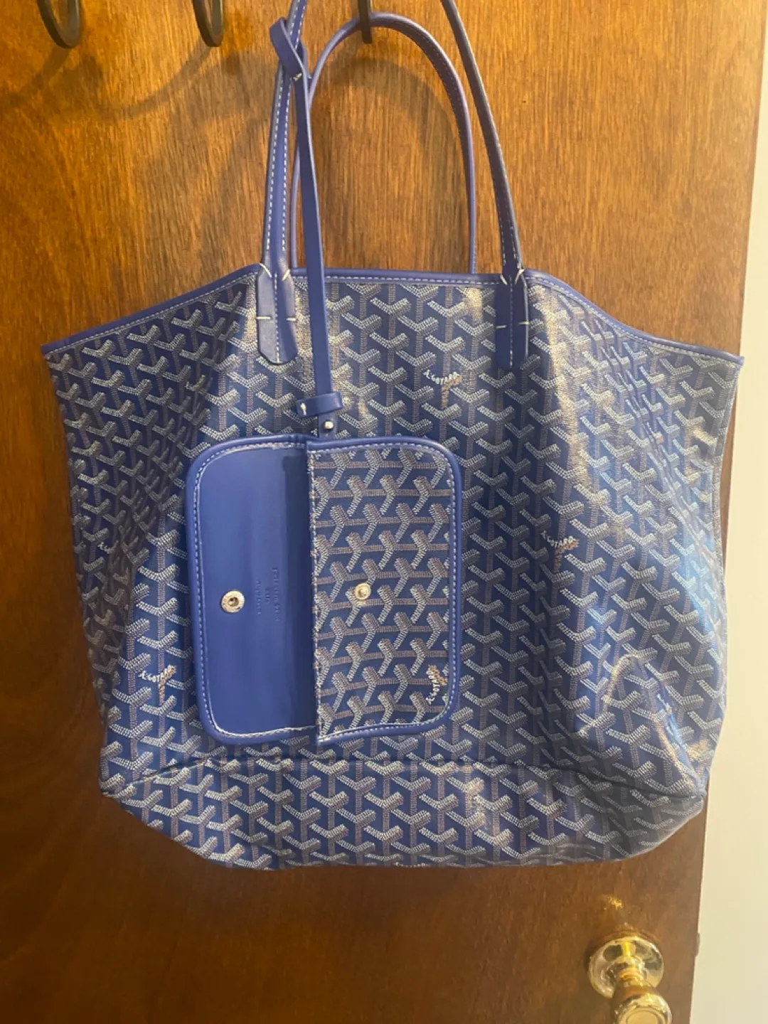 Goyard Blue Tote Bag large image indicator(5)
