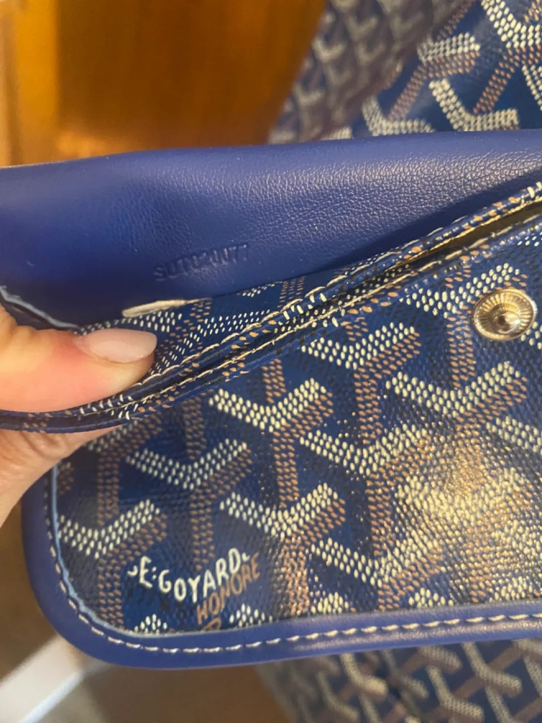Goyard Blue Tote Bag large image indicator(4)
