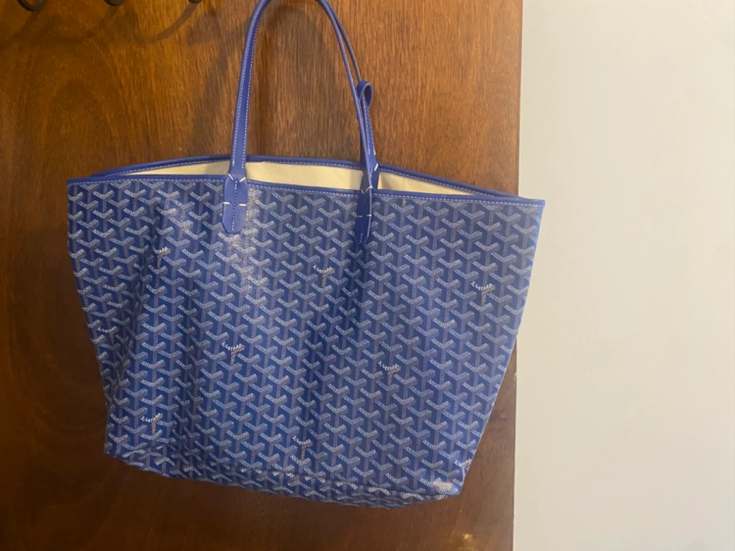 Goyard Blue Tote Bag large image indicator(7)