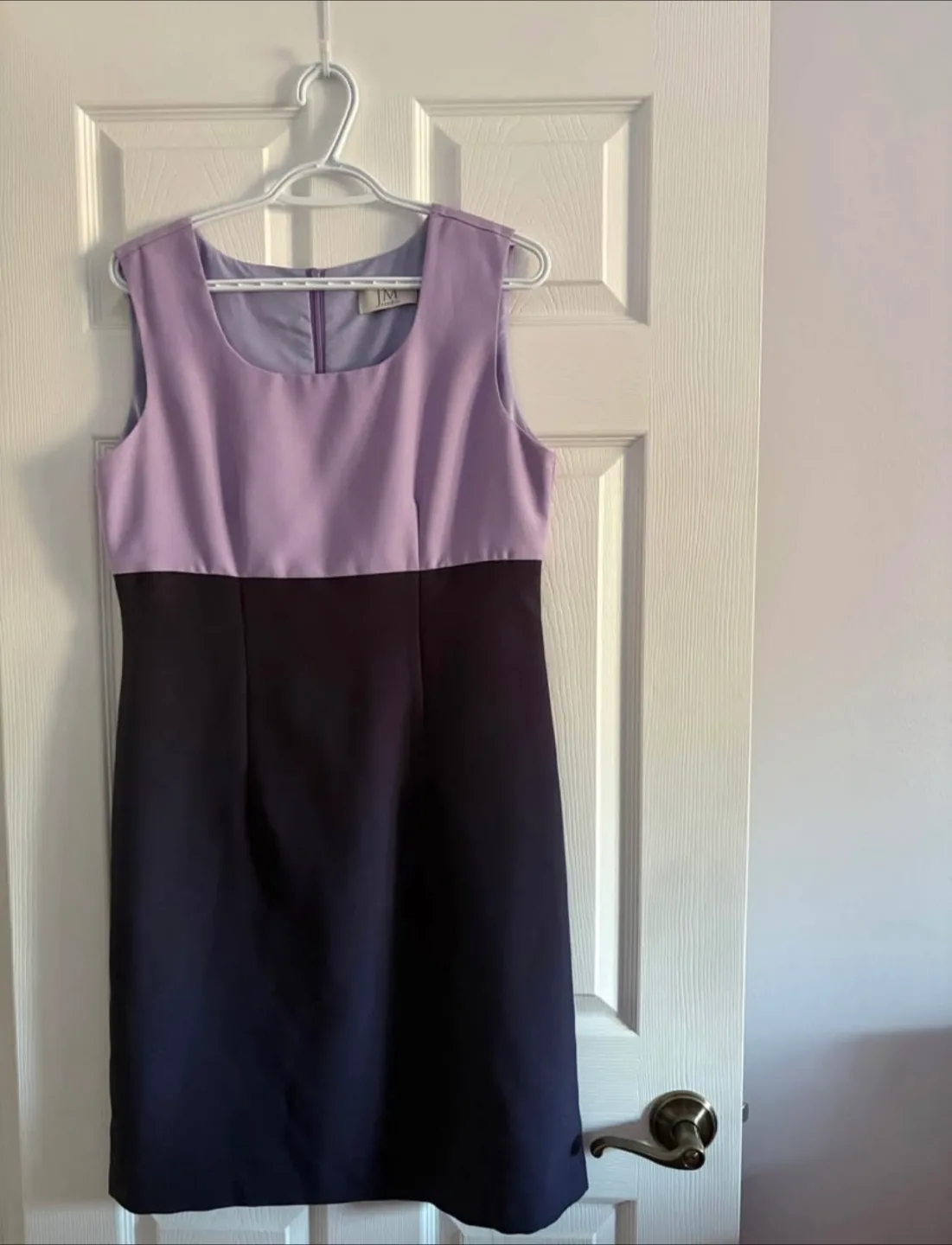 JM Collection Dress - Purple/Black, Size 6/8 thumbnail