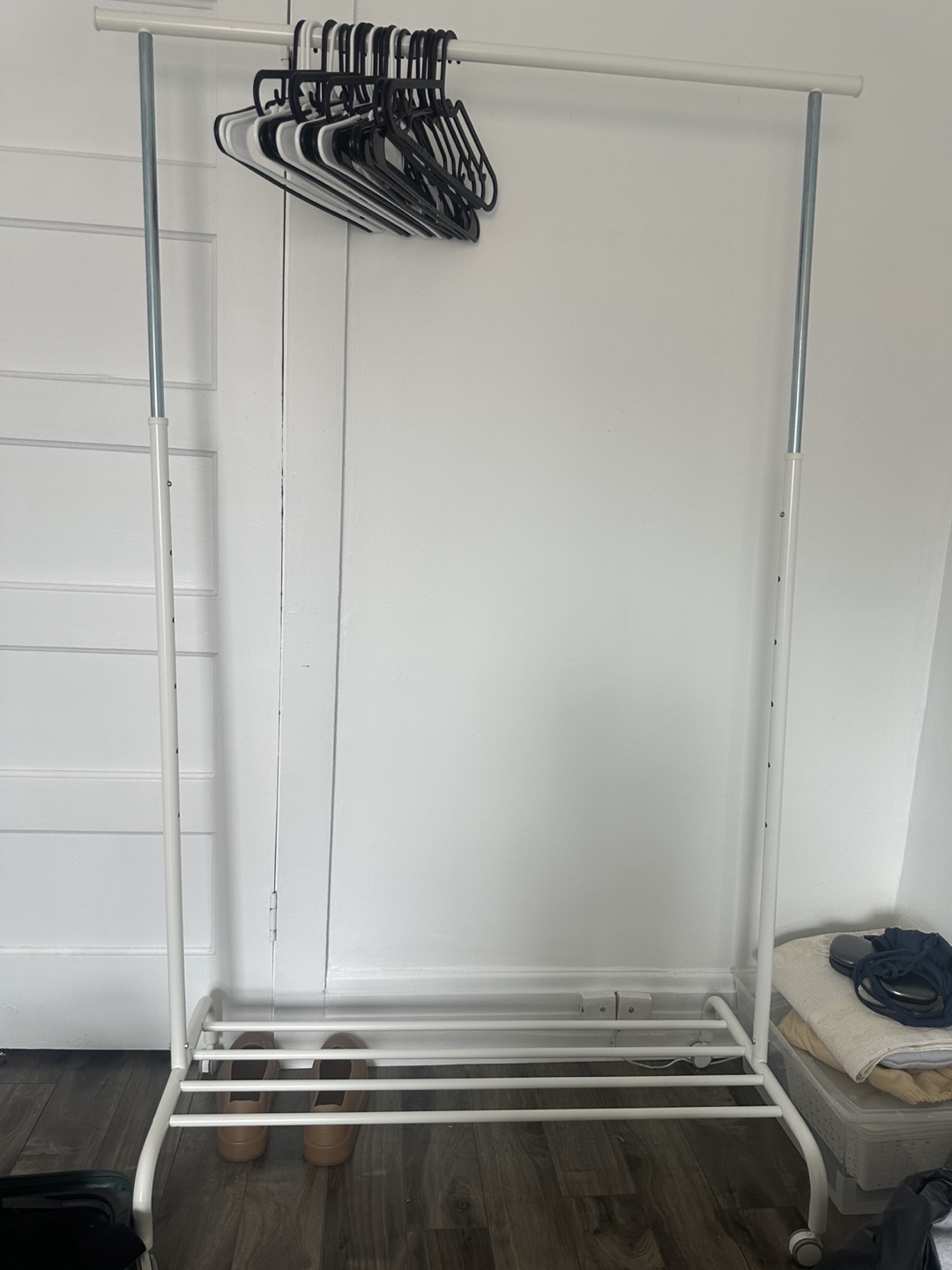 Clothes Rack with Hangers