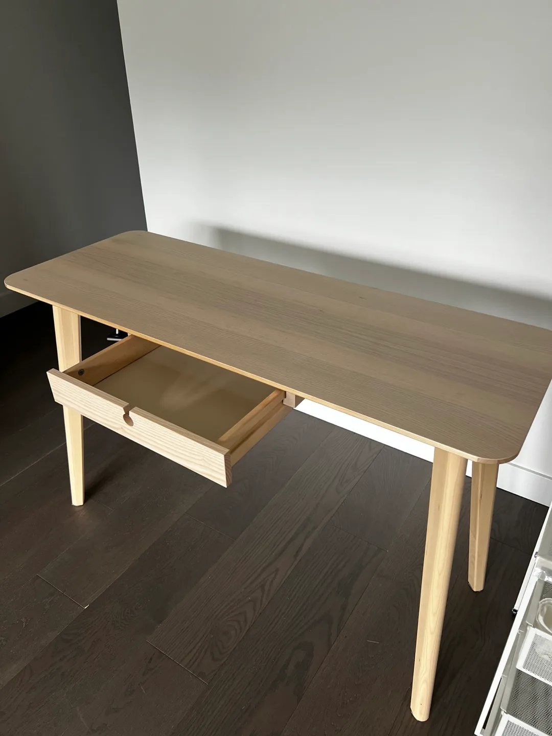 IKEA Lisabo Desk + Free Lennart Drawer Unit thumbnail