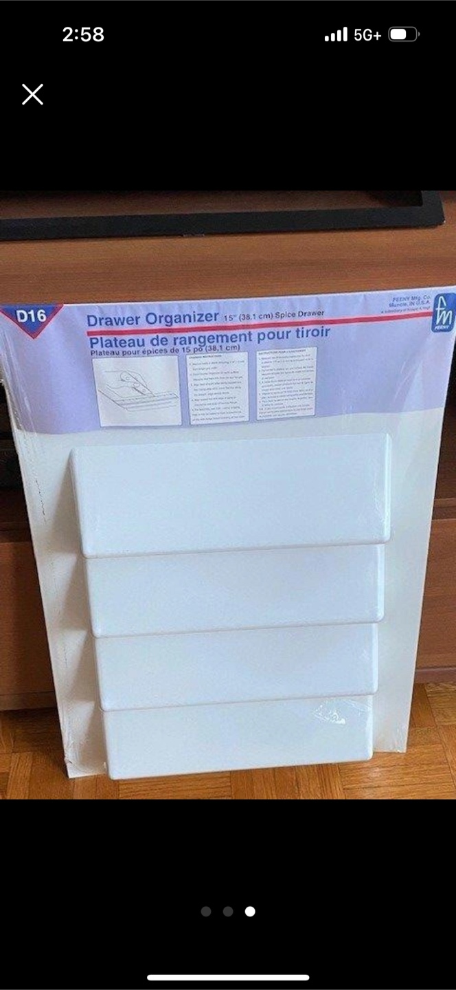New 15 inch Spice Drawer Organizer - photo 3
