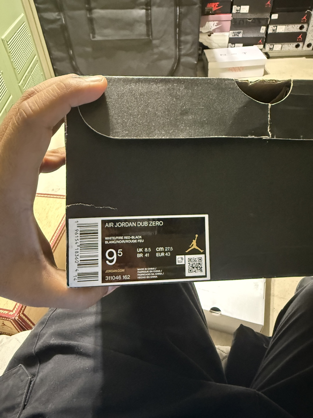 Air Jordan Dub Zero 9.5 Men's