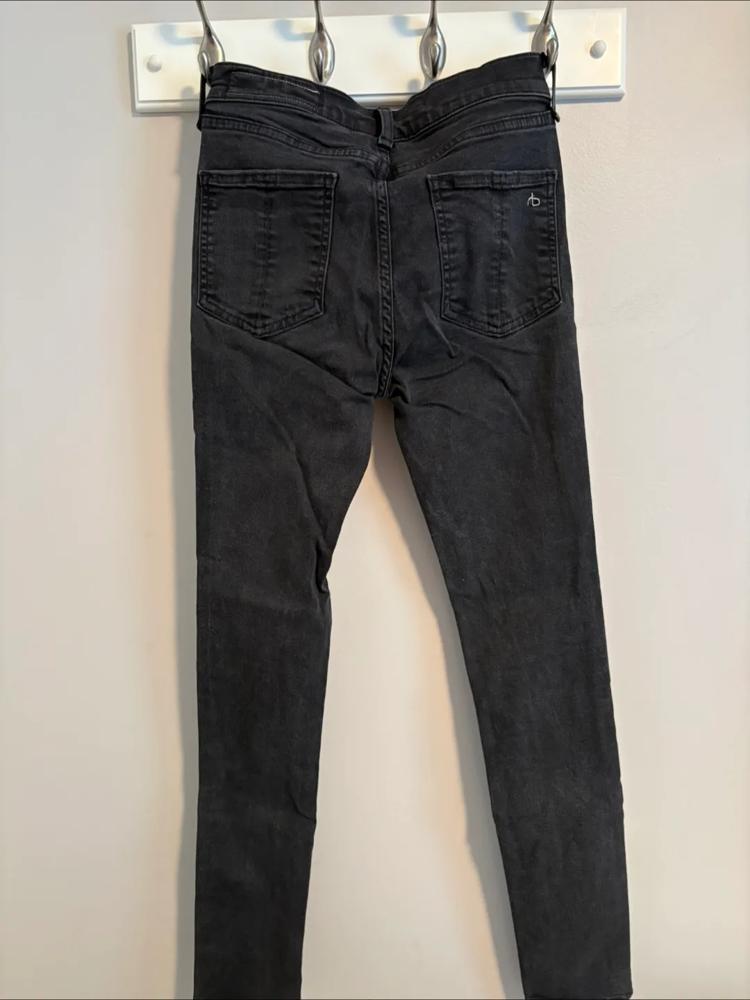 Rag & Bone High Rise Ankle Skinny Jeans - Size 26 image indicator(2)
