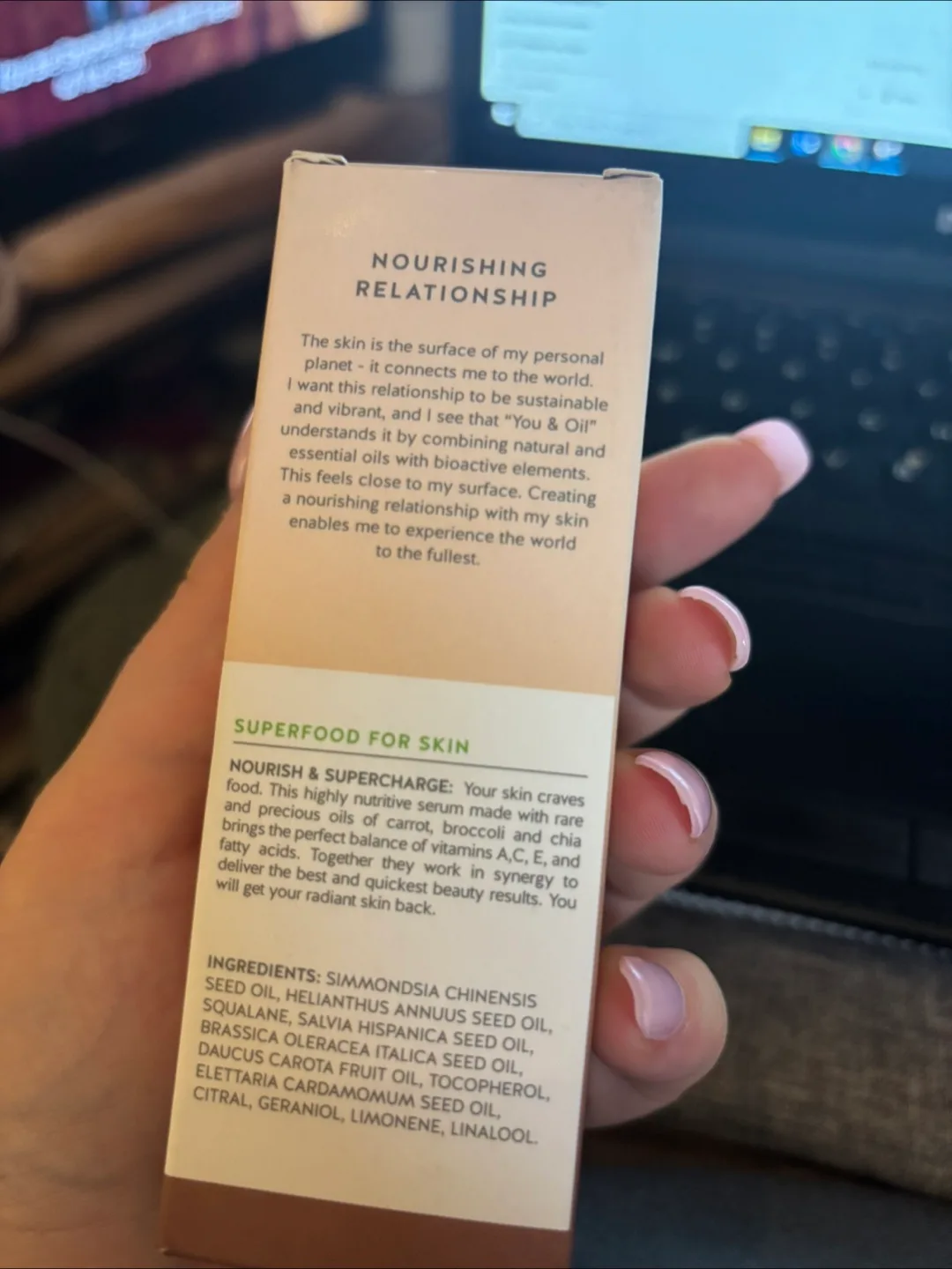 You & Oil Carrot Broccoli Chia Superfood Oil image indicator(2)