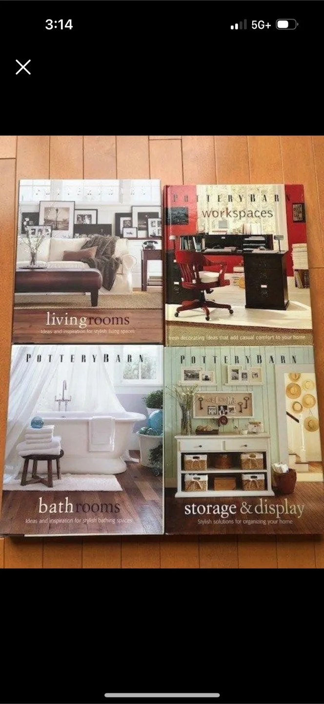 Pottery Barn Interior Design Books (set of 4) thumbnail
