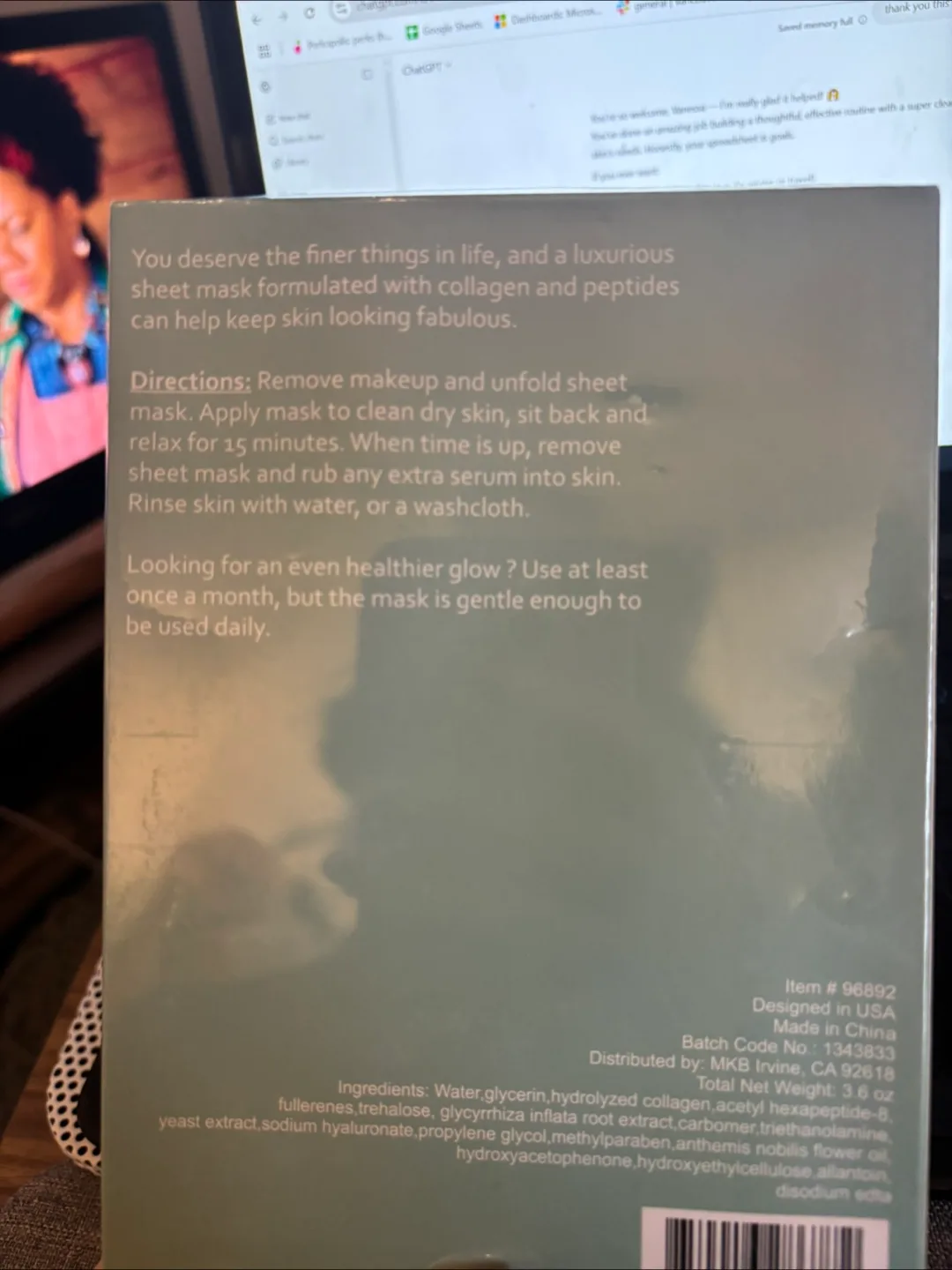 Luxe Beauty Lavish Me Sheet Mask Set (5) image indicator(2)