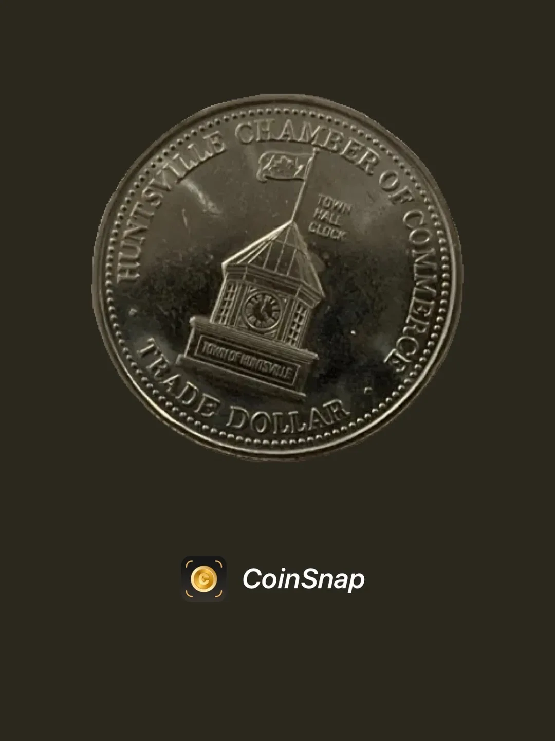 Huntsville Trade Dollar Coin thumbnail