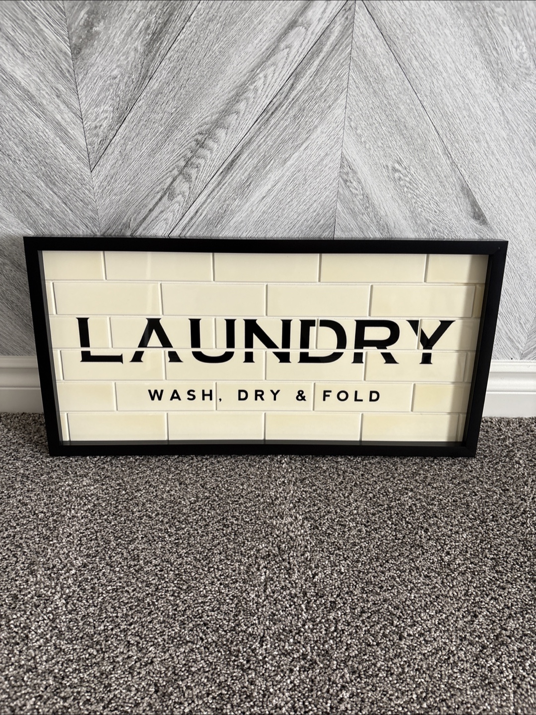 HomeTrends Laundry Room Wall Decor