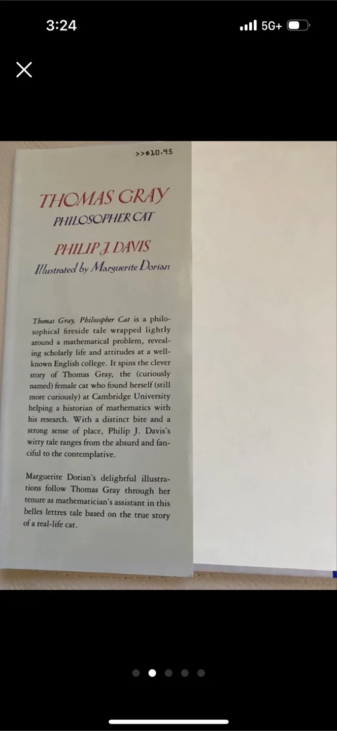 Thomas Gray Philosopher Cat by Philip J. Davis image indicator(2)