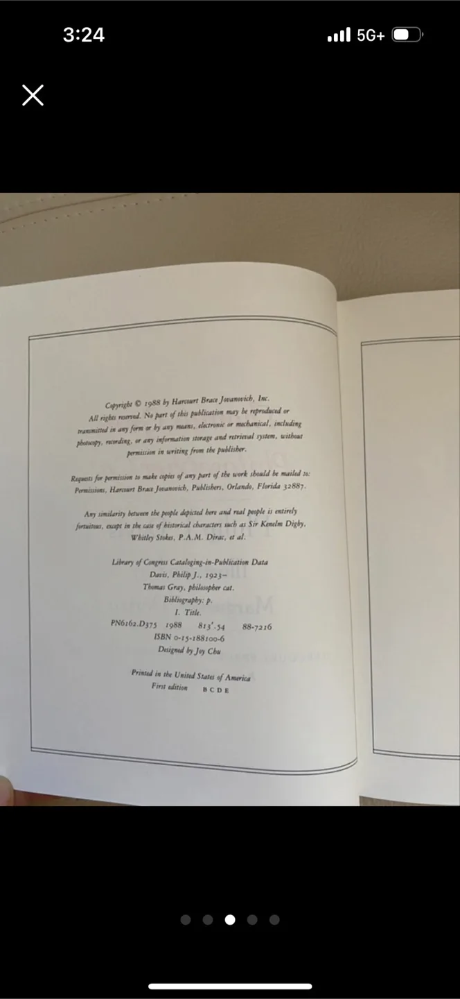 Thomas Gray Philosopher Cat by Philip J. Davis image indicator(3)