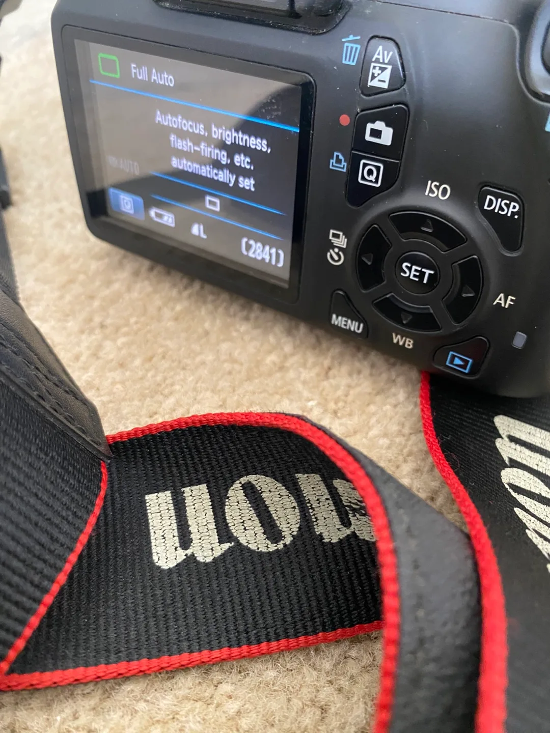 Canon EOS 1100D DSLR Camera with Lens & Bag image indicator(3)