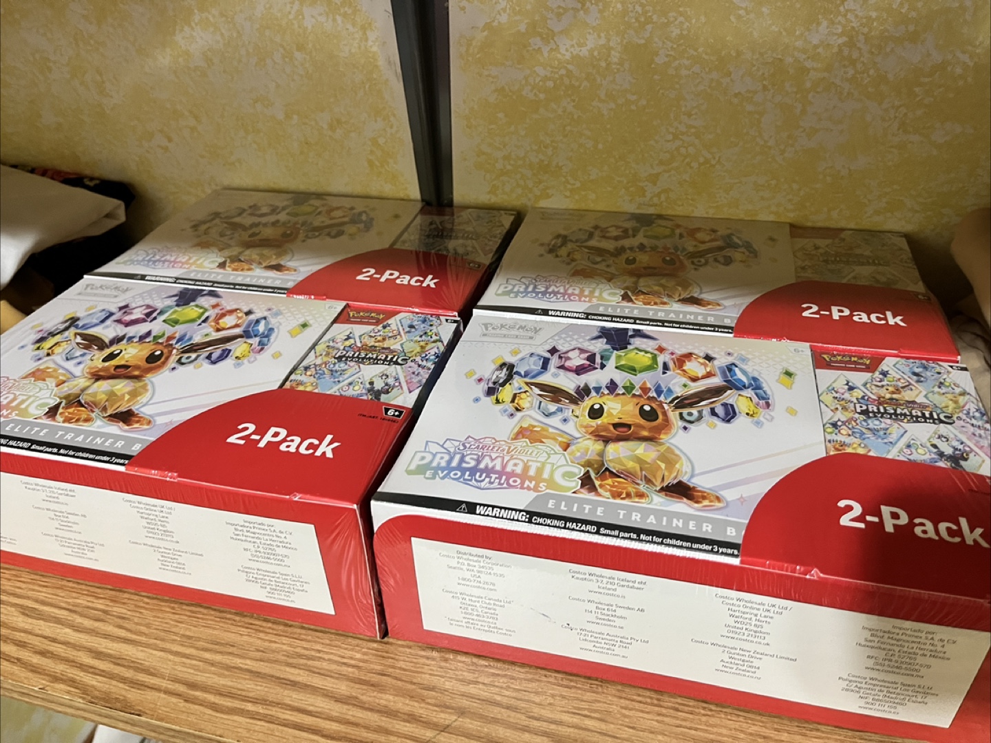 Pokémon Prismatic Evolutions Costco Bundle