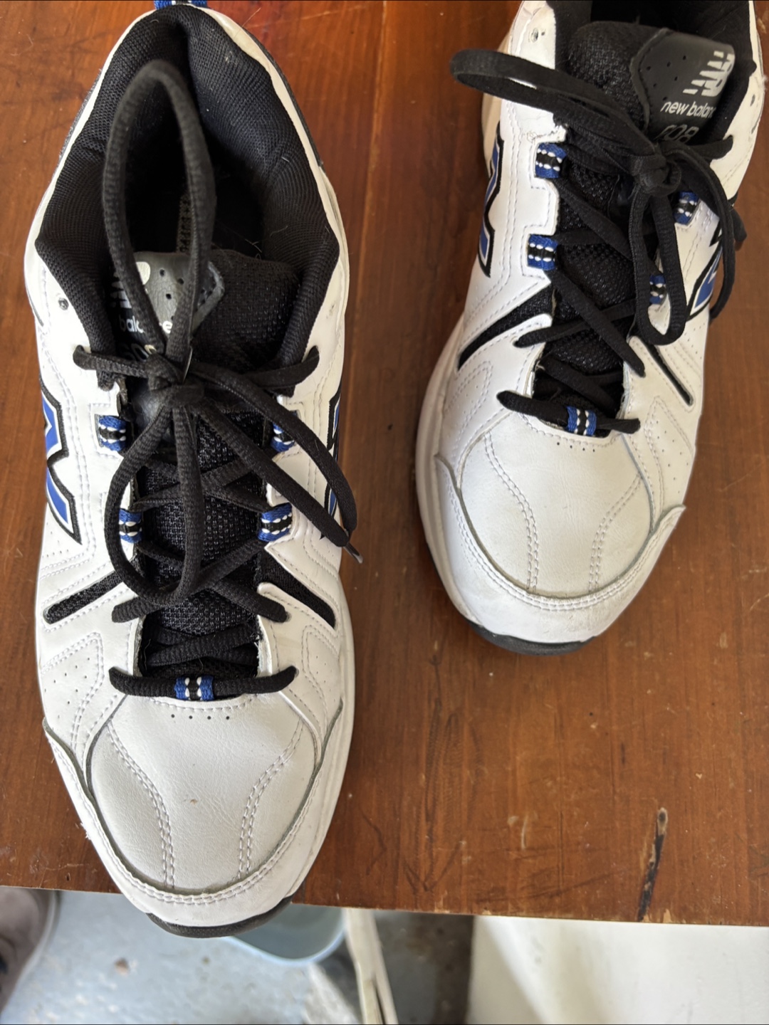 New Balance 608 White/Blue Sneakers - photo 3