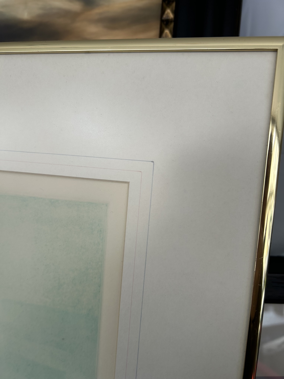 Framed Abstract Art Print - photo 2