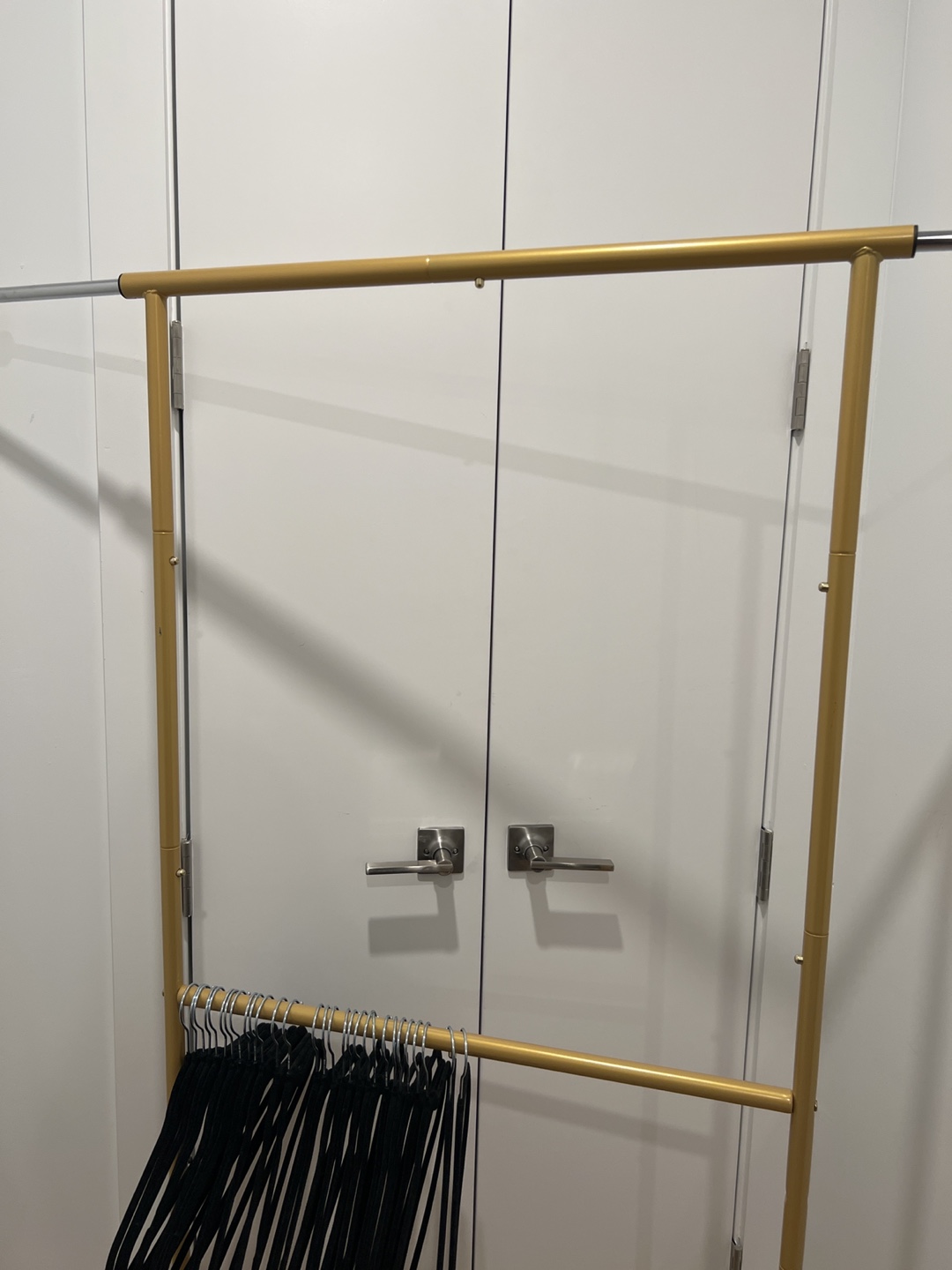 Gold Rolling Garment Rack - photo 3