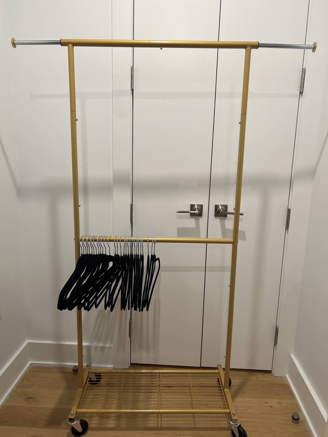 Gold Rolling Garment Rack - photo 5