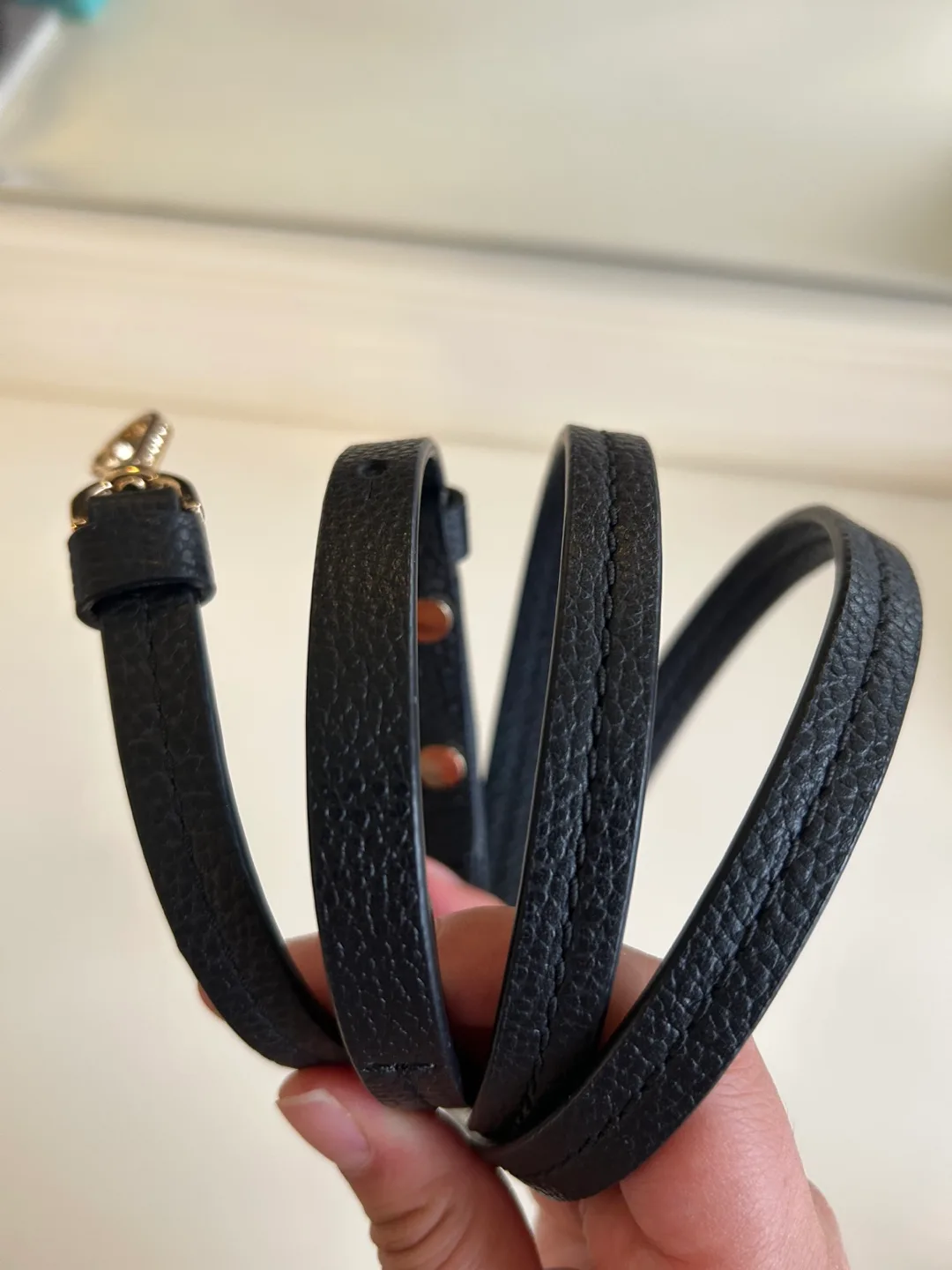 Michael Kors Black Leather Handbag image indicator(5)