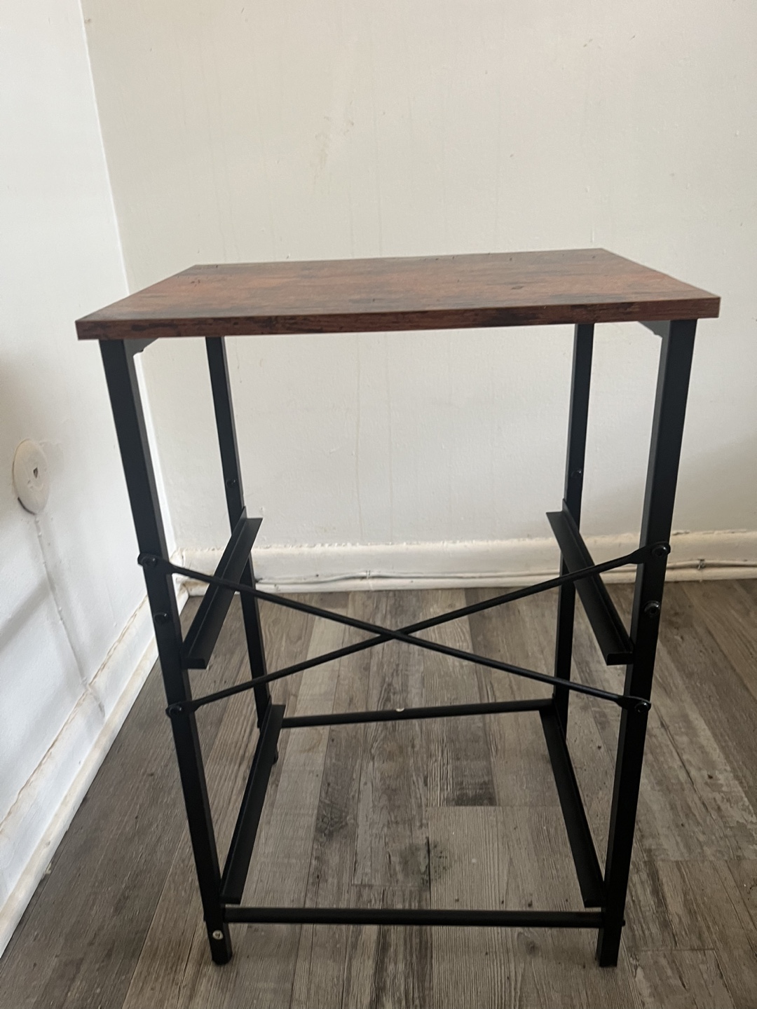 Brown & Black Side Table - photo 2