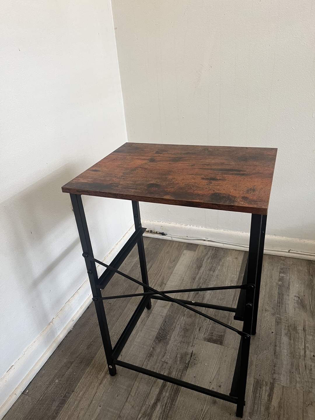 Brown & Black Side Table - photo 3