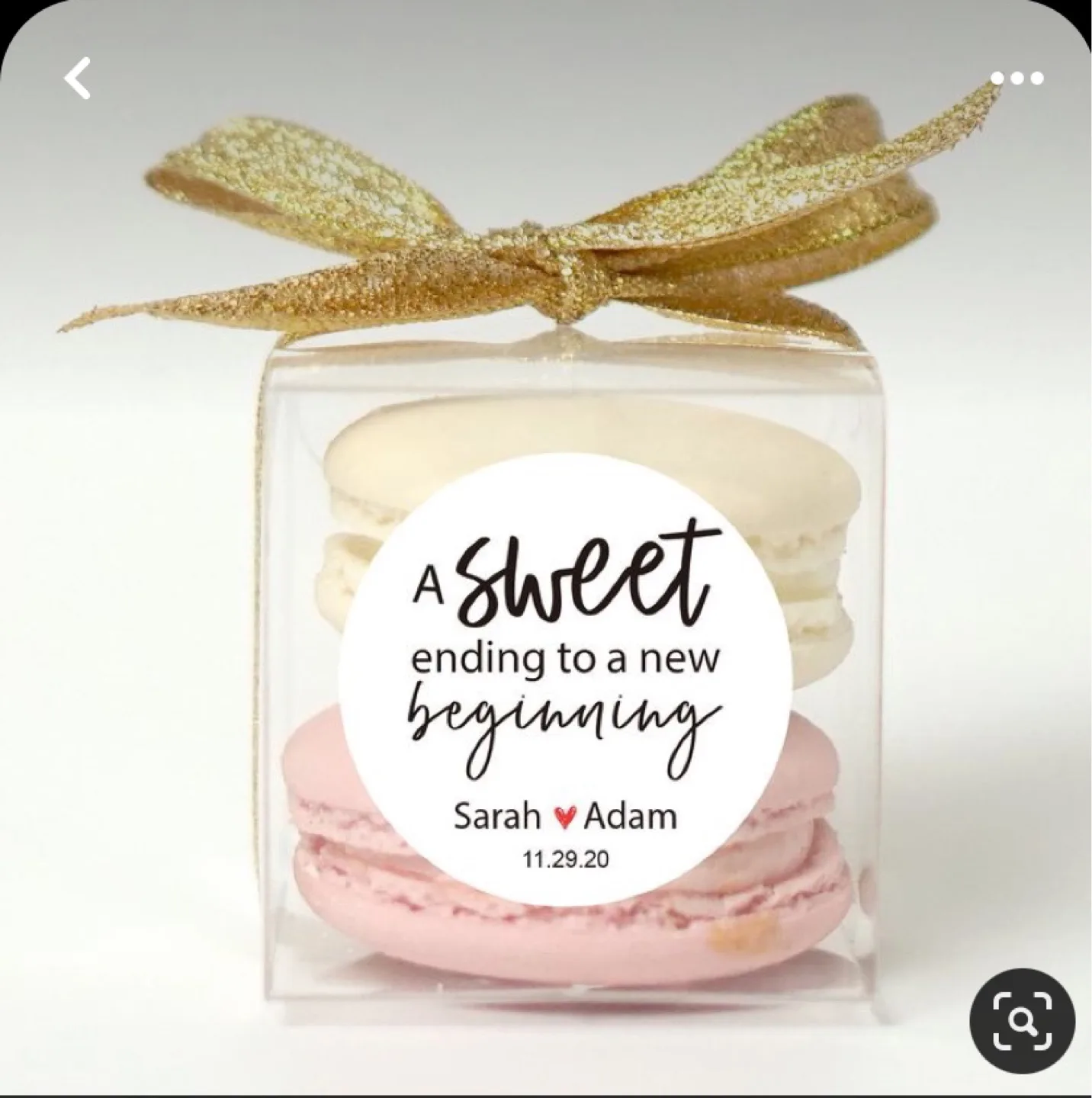 Clear Plastic Wedding Party Favor Boxes image indicator(2)