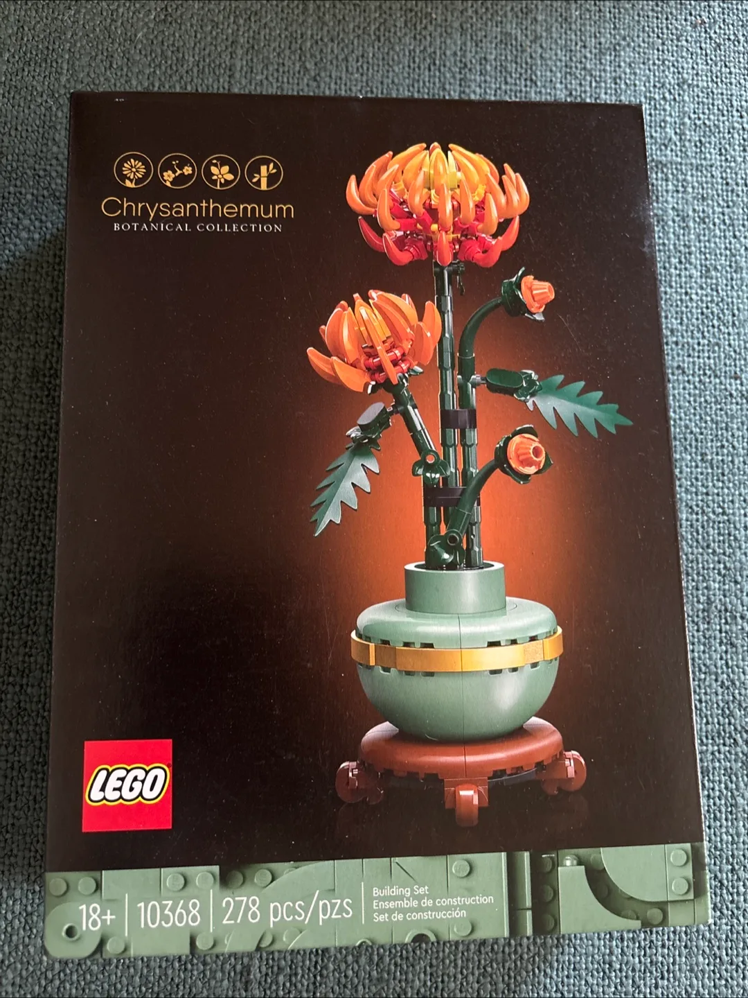 LEGO 10368 Chrysanthemum Botanical Collection - New thumbnail
