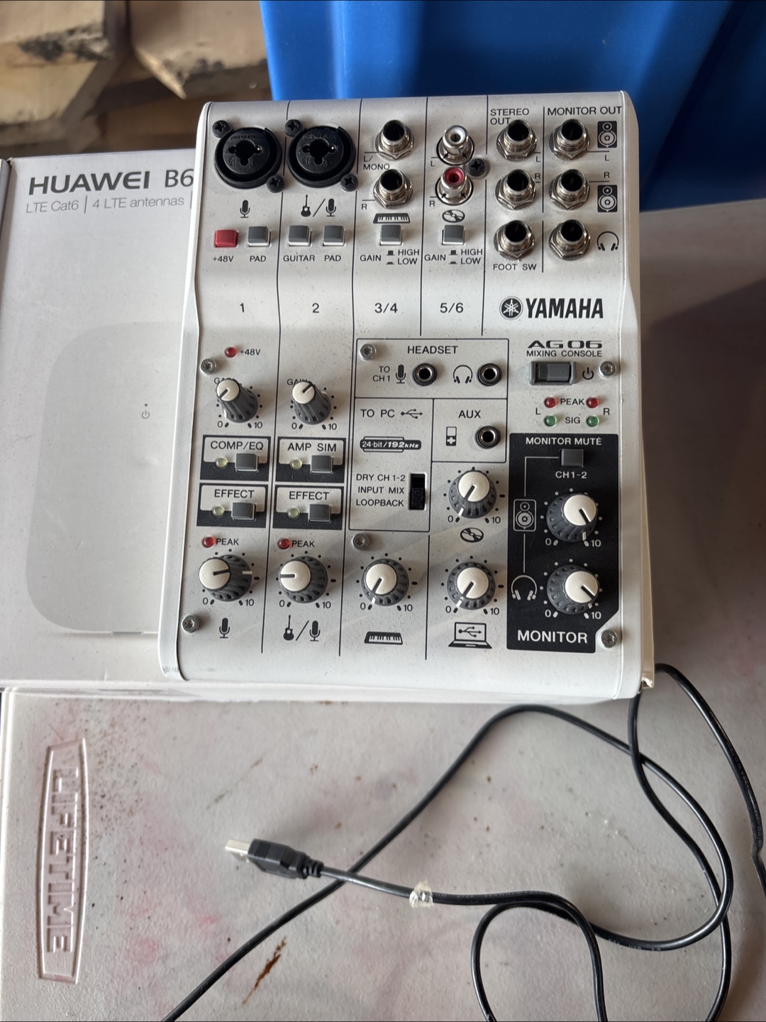 Yamaha AG06 Mixing Console#cleanout - photo 2